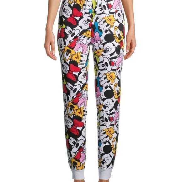 Nwt Mickey & Friends Juniors' Joggers - Picture 5 of 6